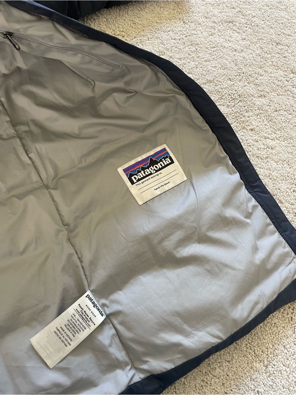 Patagonia Kids Down Parka Puffer Coat - Picture 3 of 5